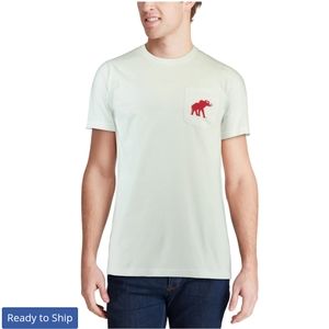 Alabama Crimson Tide Football Men's White NCAA Tee